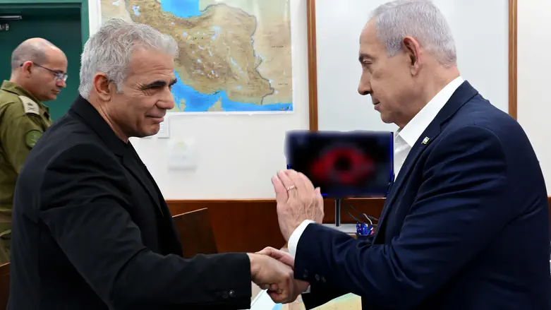 Lapid turns down invite to study Torah with Netanyahu with Torah verse of his own