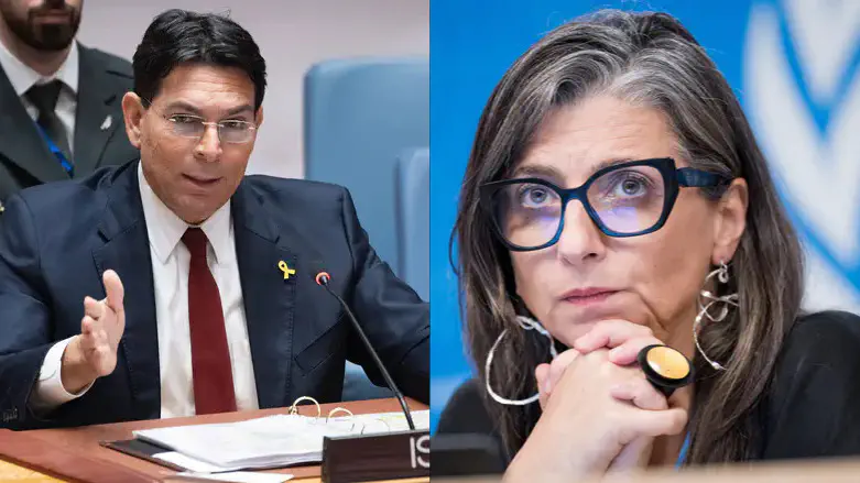 Watch: Danon confronts Francesca Albanese at UN, hands her resignation letter