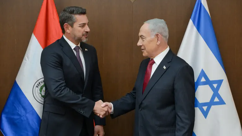 Netanyahu meets Paraguayan VP in Jerusalem