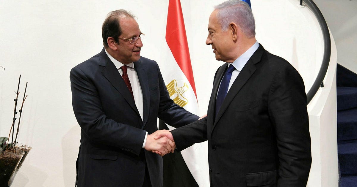 Report: Egyptian intelligence chief was not on plane that landed in Israel before Oct. 7