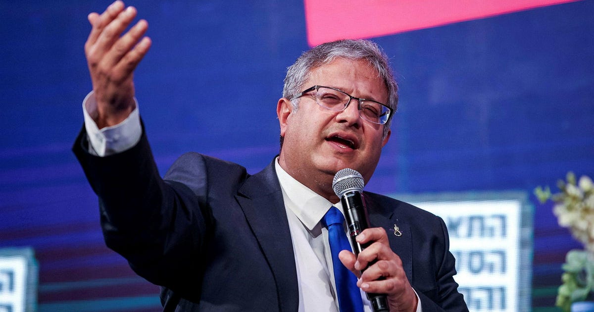 Ben-Gvir rules out surplus vote agreement with ex-general hardliner’s new far-right party