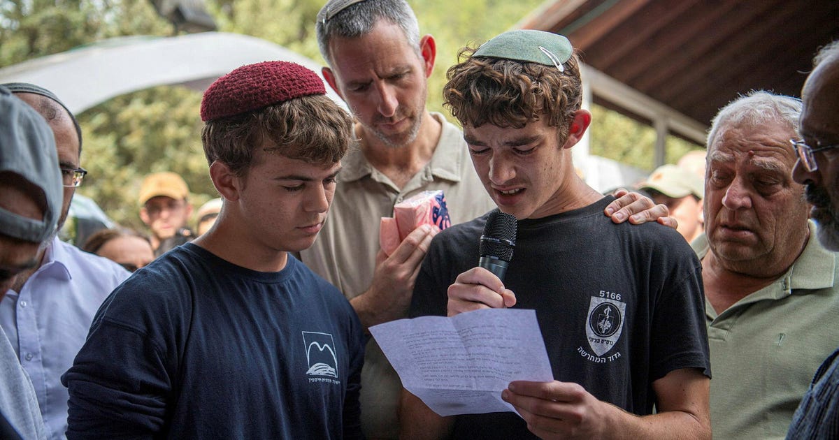 Teen killed by unexploded ordnance in northern Israel laid to rest