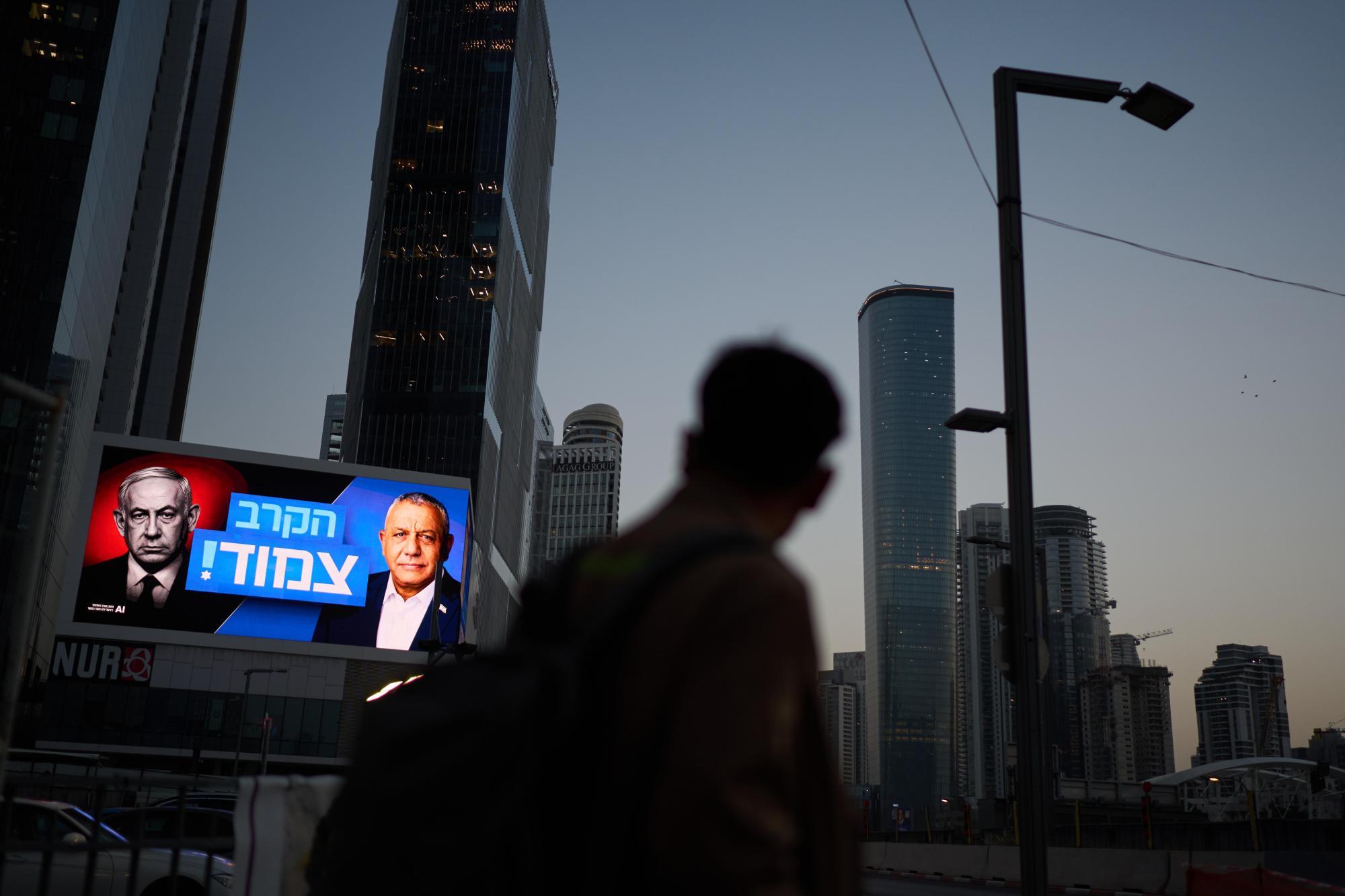 Voters in Israel are deciding whether to oust Benjamin Netanyahu after 3 years of war