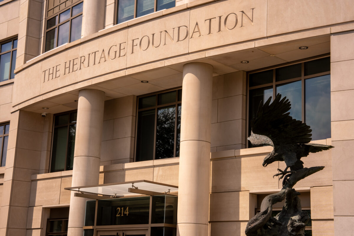 Heritage Foundation taps critic of U.S. involvement in Middle East as distinguished fellow