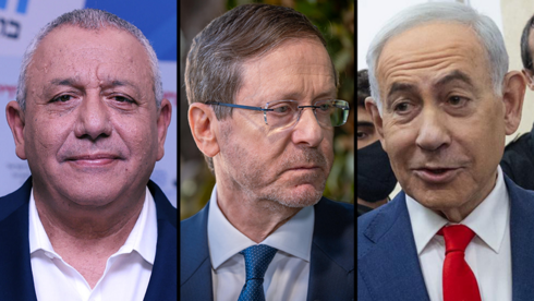 Herzog reportedly seeks Netanyahu-Eisenkot unity government after election