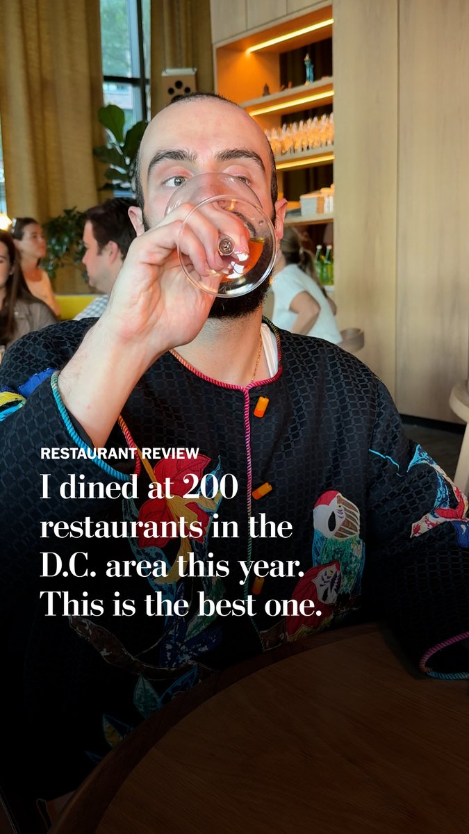 Post food critic Elazar Sontag has ranked the top 40 restaurants in the D.C. area. At the top of his list? Albi. The Palestinian restaurant is one of the toughest reservations in town, but you’ll be rewarded for your trouble. Read more: 