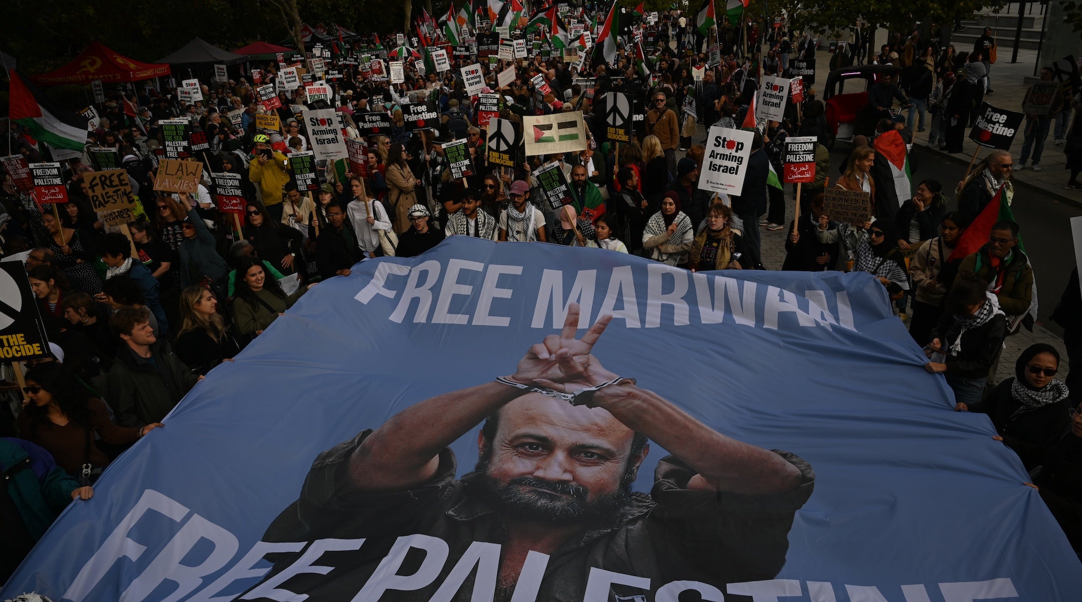 Pro-Palestinian demonstrators take to the streets in Europe to mark 3rd anniversary of Gaza war