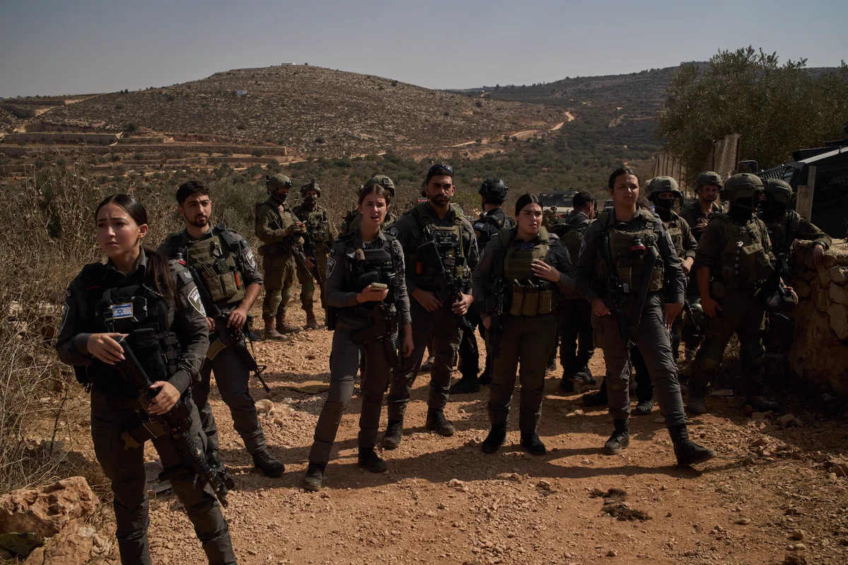 Israeli security forces detained dozens of volunteer monitors near Bethlehem, including a Democratic candidate for U.S. Congress. They also sealed off Palestinian farmland elsewhere in the West Bank and arrested a well-known anti-settlement activist.