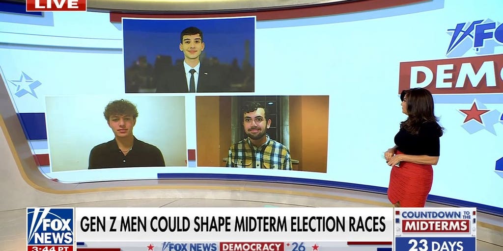 Gen Z male voters share top issues ahead of midterm elections | Fox News Video