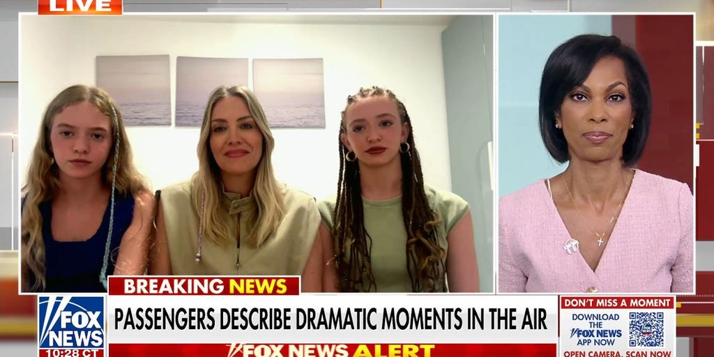 Mother, daughters recount surviving alleged cockpit attack on Israel-bound flight | Fox News Video