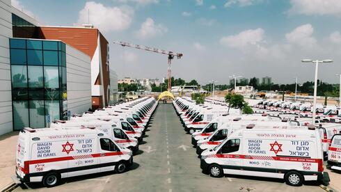 Magen David Adom unveils 96 new ambulances to mark 96 years