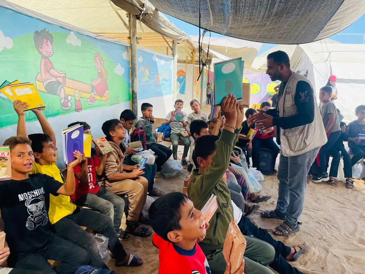 Exclusive: Deradicalised curriculum for children in Gaza classes sows seeds of hope