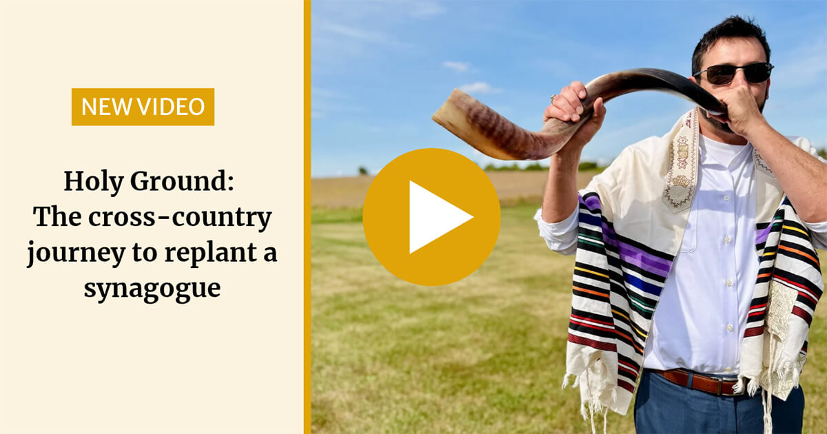 Watch: The cattle farmer building a synagogue in a cornfield