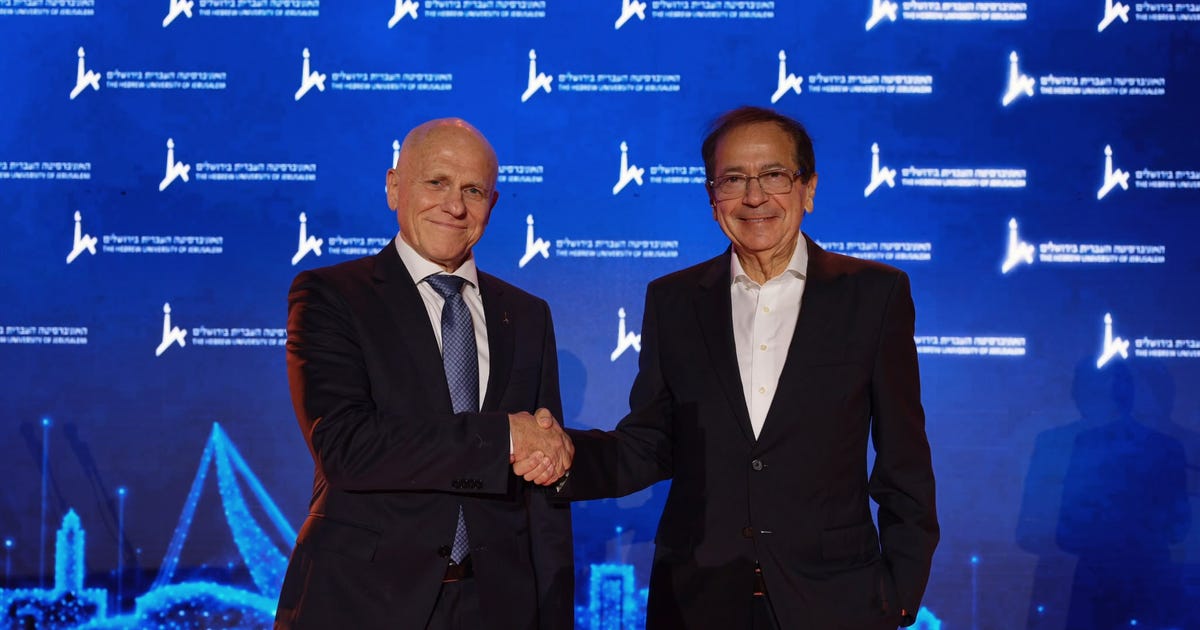 American businessman donates record $250 million to Jerusalem’s Hebrew University